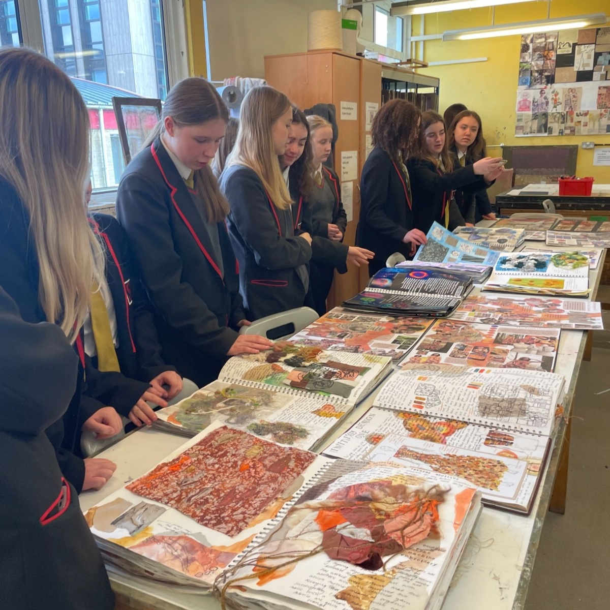 Severn Vale School Cirencester College visit